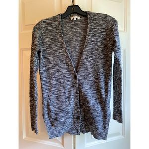 Madewell Heather Gray Button Down Cardigan with Pockets. XXS